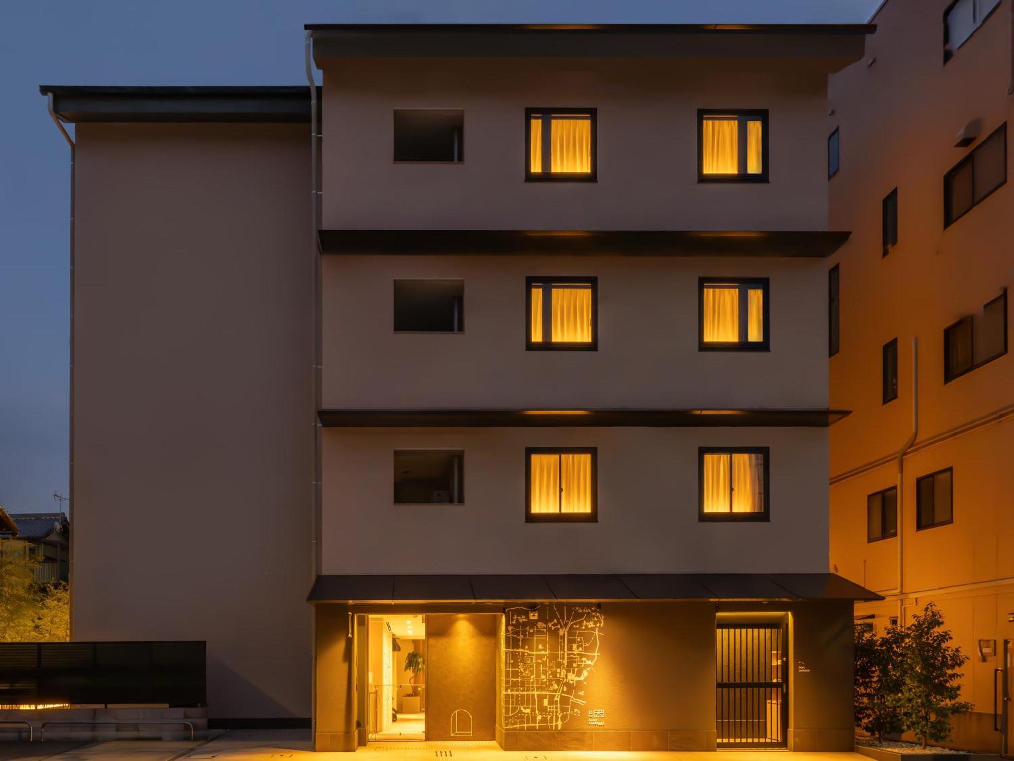 Hotel Anddoggy Kyoto Nijo Exteriör bild