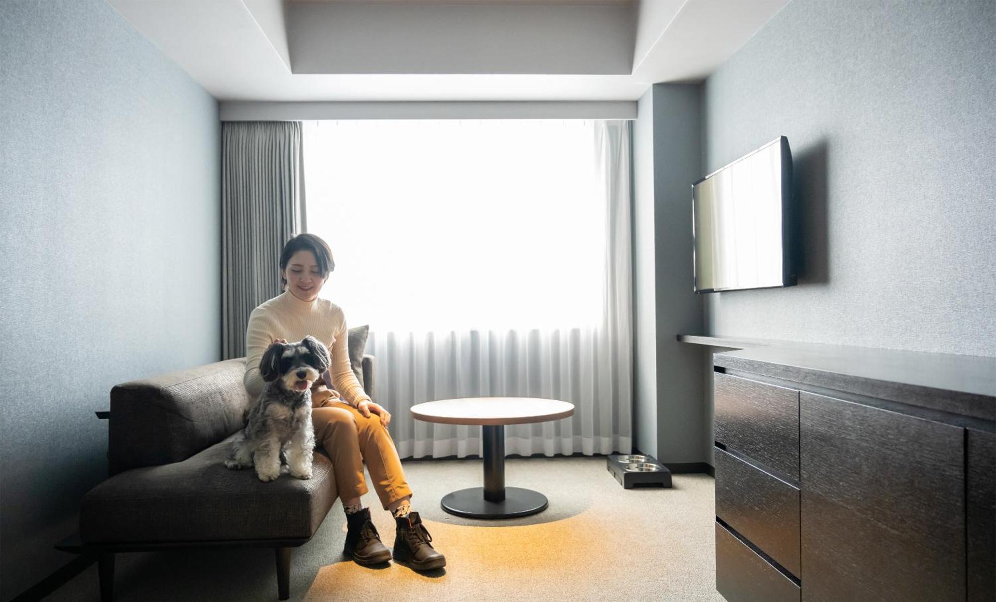 Hotel Anddoggy Kyoto Nijo Exteriör bild