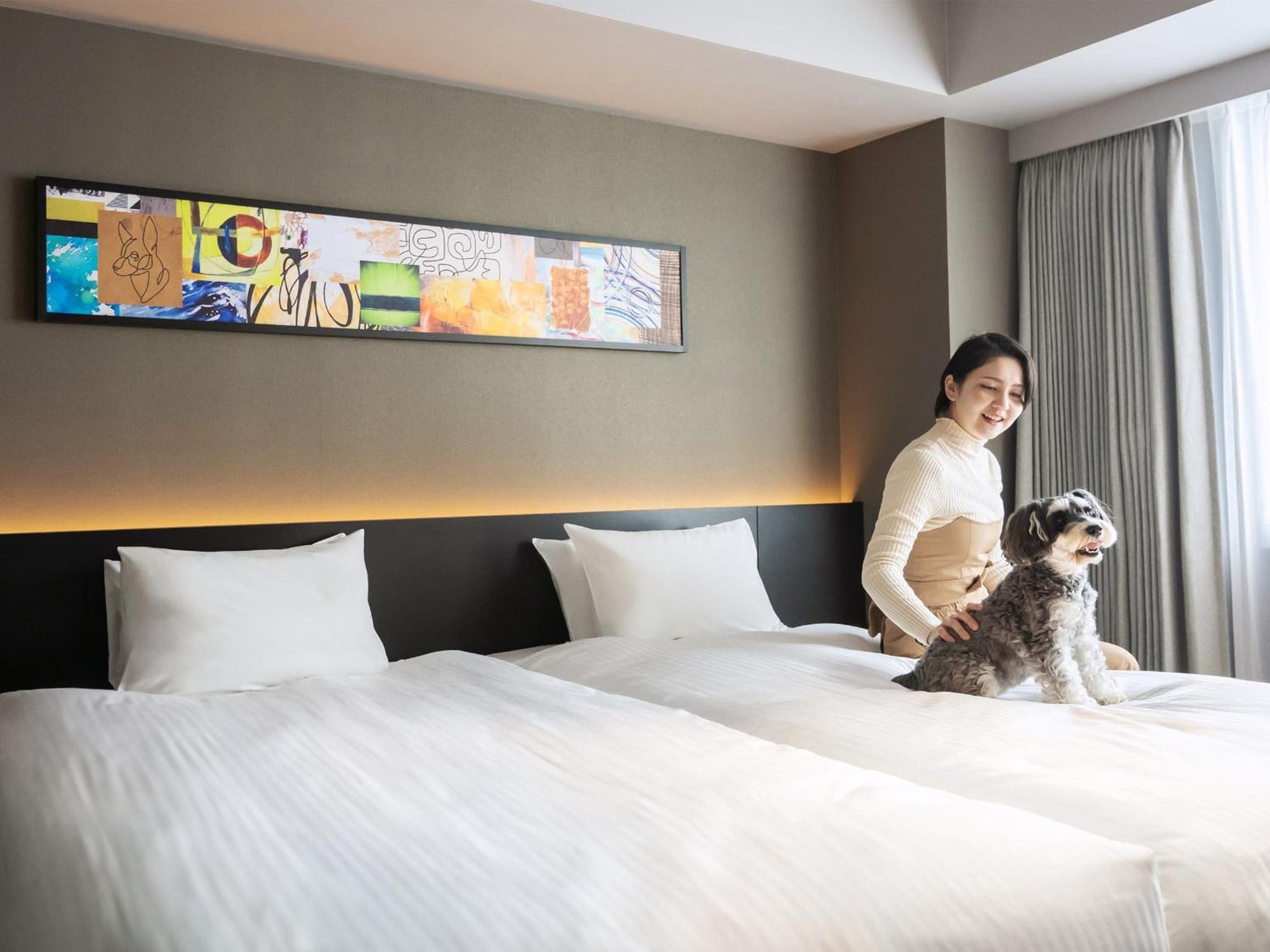 Hotel Anddoggy Kyoto Nijo Exteriör bild