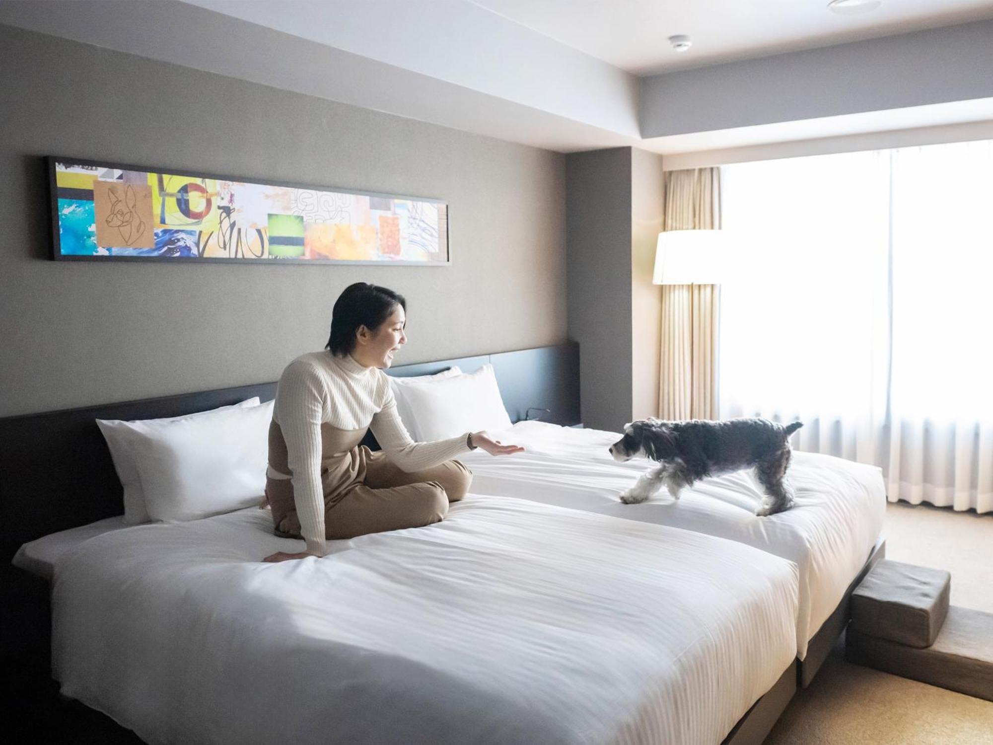 Hotel Anddoggy Kyoto Nijo Exteriör bild